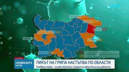 Пикът на грипа настъпва по области: Какви превантивни мерки ще се вземат