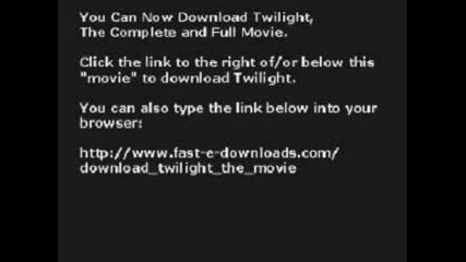 Twilight Full Movie Download - Watch Twilight Now