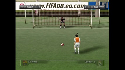 Fifa 08 Penalty Shootout - Barselona vs. Real Madrid