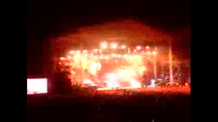 Kiss в София края на концерта 