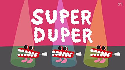 (бг превод) Super Junior - Super Duper Sm Station Mv