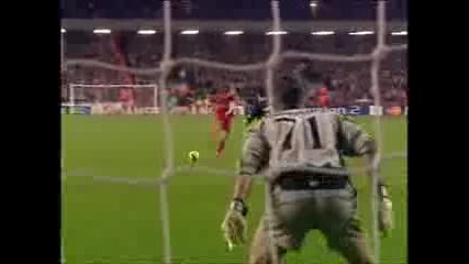 Liverpool vs Olympiacos - Gerrard Legendary Goal