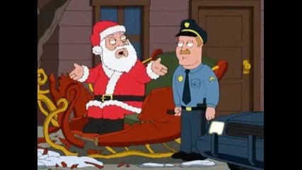 Family Guy Дядо Коледа е пияница