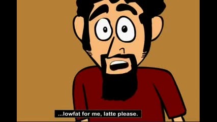 Serj Tankian Orders A Coffee From Starbucks