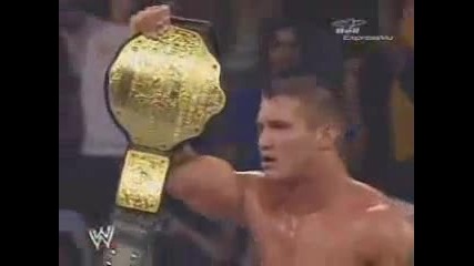 Ренди ортън печели World Heavyweight Title за пръв път !!!