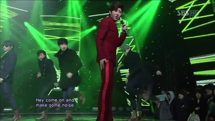 Lee Hyun Woo Kwang Hee ( Zea ) - High High @ Sbs Inkigayo [ 16.12. 2012 ] H D