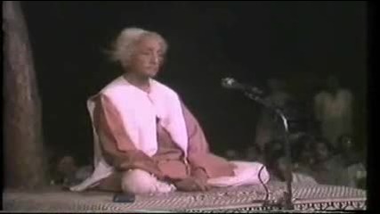 J. Krishnamurti - First And Last Talks