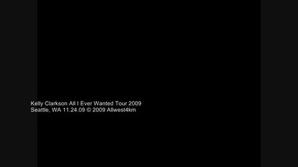 Kelly Clarkson I Do Not Hook Up Live Seattle November 2009 