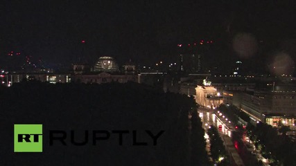 Germany: Zeus unleashes lightening storm over Berlin as Greeks vote 'no'