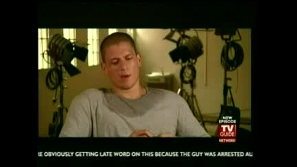 Prison Break - Интервю На TV Guide