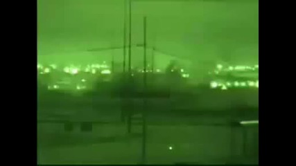 Обстрел на цели с хеликоптер