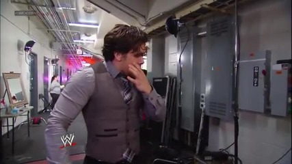Smackdown General Manager Vickie Guerrero slaps Brad Maddox