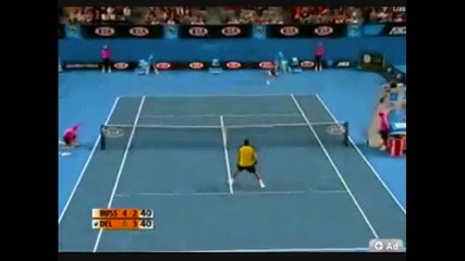Australian open 2010 : Дел Потро - Ръсел 