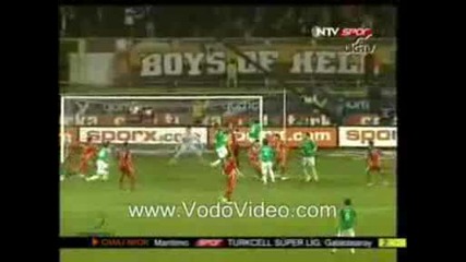 Galatasaray 2:1 Bursaspor(06.03.09)