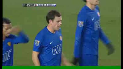 Gibson 0 - 3 - Southampton V Man Utd - Fa Cup R3.avi