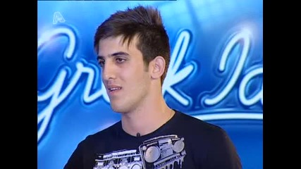 Panagiotis 19 » Greek Idol E5 Auditions Best of Alpha Tv (19 - 3 - 2010)