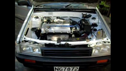 Mazda 323 4door with Bp convertion