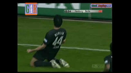 Hamburger - Hertha Berlin 1 - 1 (1 - 1,  3 - 5 2009).flv