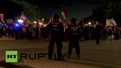 Germany: Nazi salutes and scuffles as BERGIDA protest Islamism in Berlin