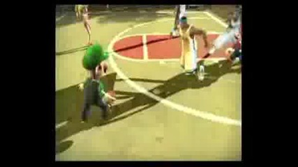 Nba Street Homecourt + Mario !!