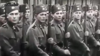 Muslim members of the Waffen-ss 13th division.