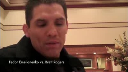 Frank Shamrock за Strikeforce : Fedor vs. Rogers 