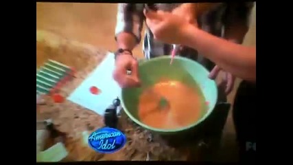 Allison Iraheta American Idol Food Fight
