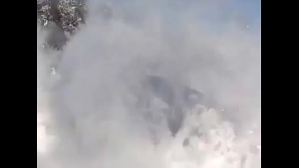 Audi S8 Drift Дрифт в снега !
