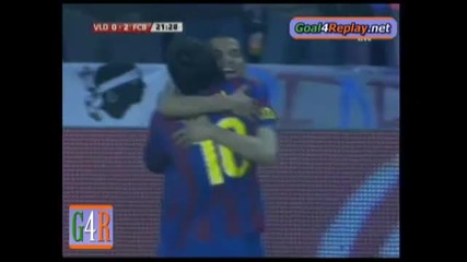 Real Valladolid - Barcelona 0 - 2 (0 - 2, 23 1 2010) 