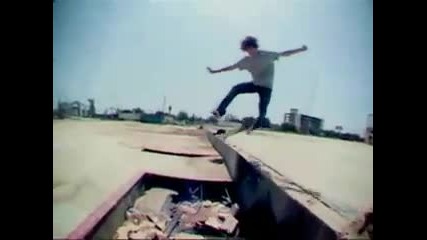 Ryan Sheckler skating red bul guts 