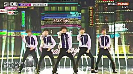 122.0525-2 Road Boyz - Shake it Shake it, [mbc Music] Show Champion E188 (250516)