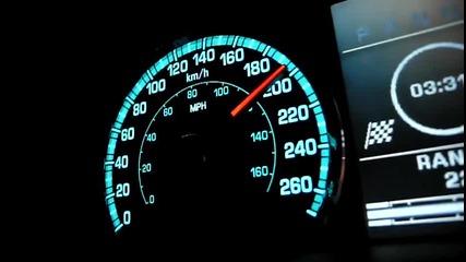 Jaguar Xfr 0 - 260km/h 