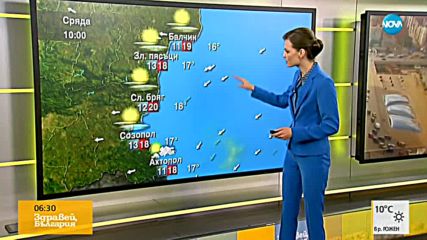 Прогноза за времето (02.05.2018 - сутрешна)