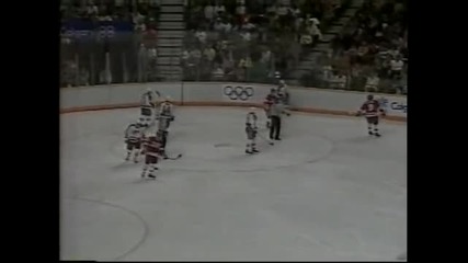 Олимпийски игри Калгари 1988 - хокей Сащ Ссср 1 част