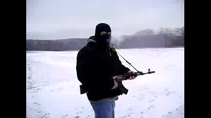 Автомат Калашников - стрелба 