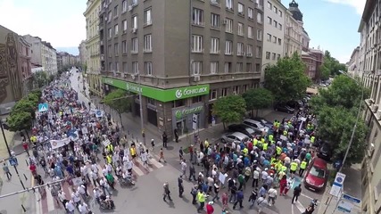 Протеста на полицаи и надзиратели заснет от високо! 13.06.15 г