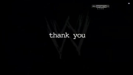 W W E благодарят на феновете си