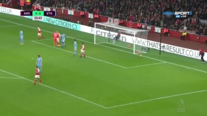 Арсенал - Стоук Сити 3:1 /репортаж/