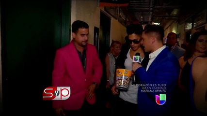 Paso de todo detras de camaras en Premios Juventud 2014