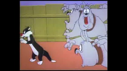 Tweety And Sylvester - Dog Pounded