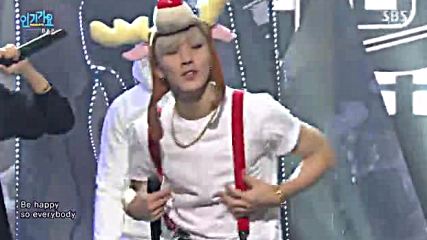 B.a.p - Be Happy, Sbs Inkigayo E844 (201215)