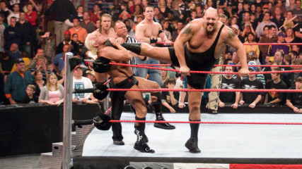 John Cena, Shawn Michaels, Triple H & Ric Flair vs. Randy Orton, JBL, Big Show & Umaga: Raw, March 24, 2008