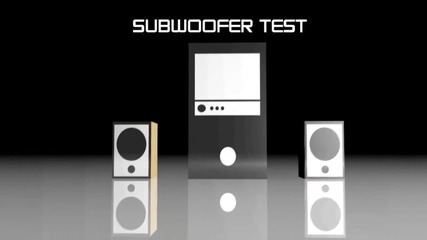 2-1-speaker system test