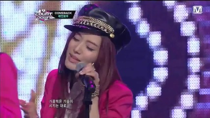 (hd) Rainbow - Golden Touch + Tell Me,tell Me ~ M Countdown (14.02.2013)