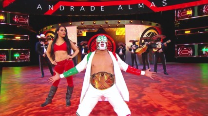 Masked mariachi band plays Andrade "Cien" Almas to the ring: NXT TakeOver: Philadelphia (WWE Network Exclusive)