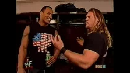 WWE Rock И Jericho - Смешки В Съблекалнята