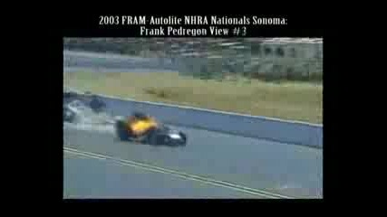 Drag Racing Crashes - The copyright owner has claimed the music of this video