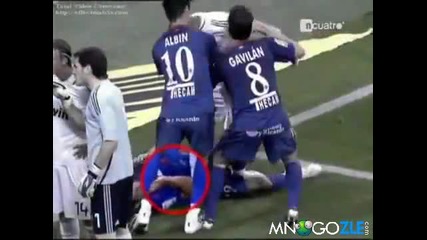1-во място за най-брутален футболист