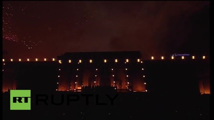 Фойерверки над Волгоград за Деня на Победата