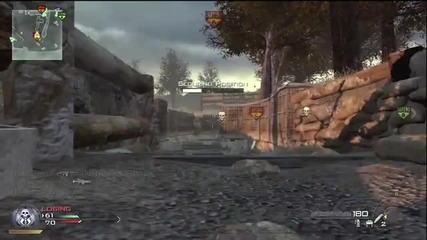 Cod Mw2 Domination - Luk Grenade Launches A Spawn 